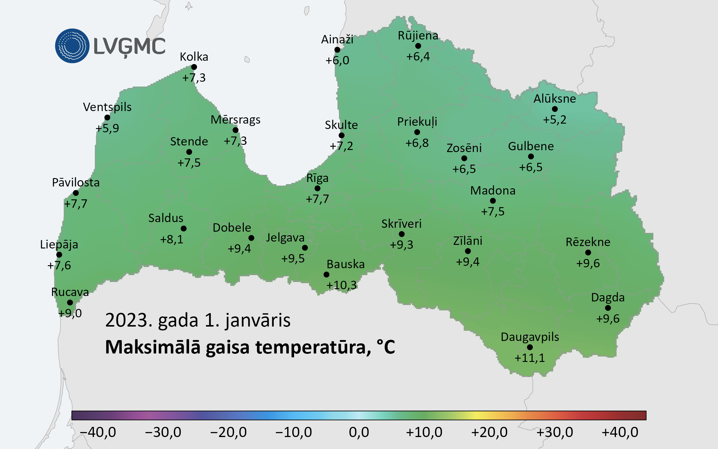 Maksimālā temperatūra