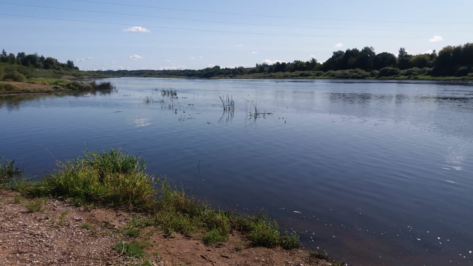 Daugava pie Daugavpils, 04.09.2019. Foto: V. Kudrjavskis.