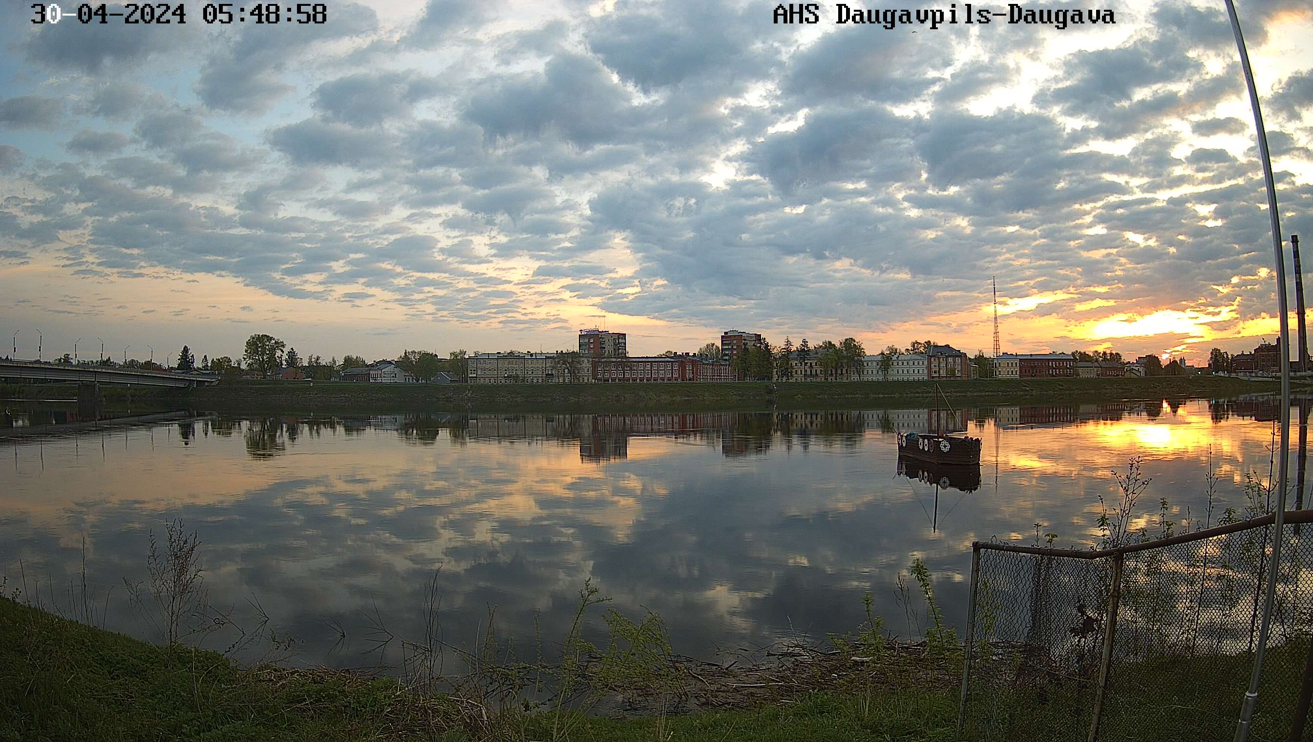Daugava pie Daugavpils, 30.04.2024.