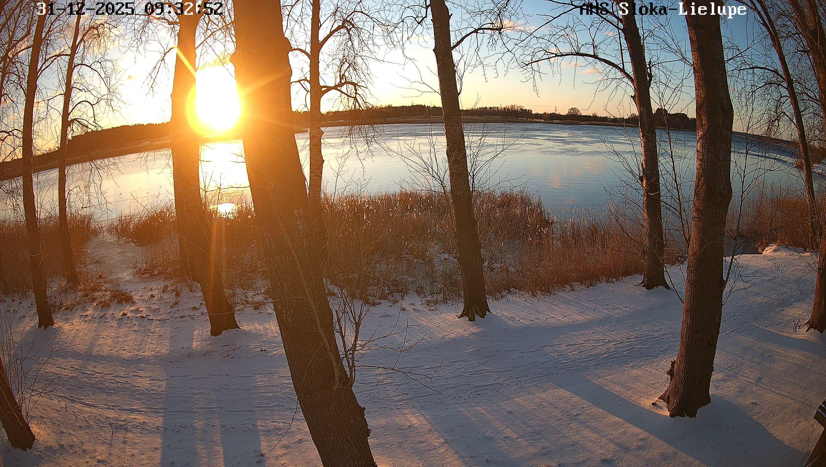 Lielupe pie Slokas, 31.12.2025.