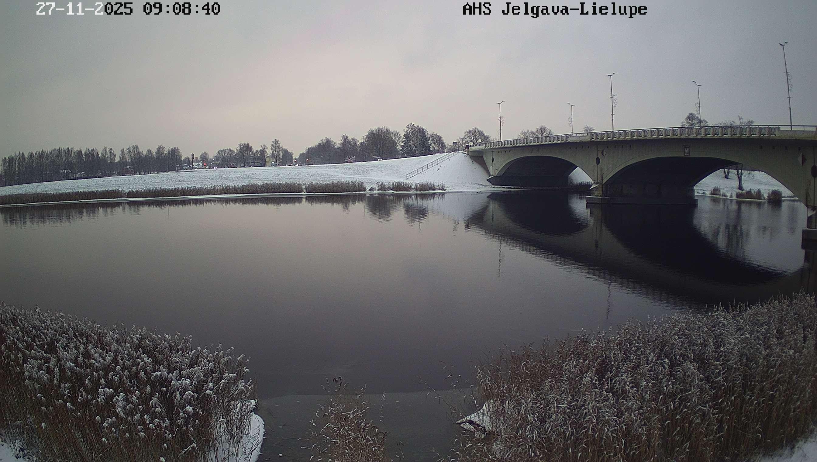 Lielupe pie Jelgavas, 27.11.2025.