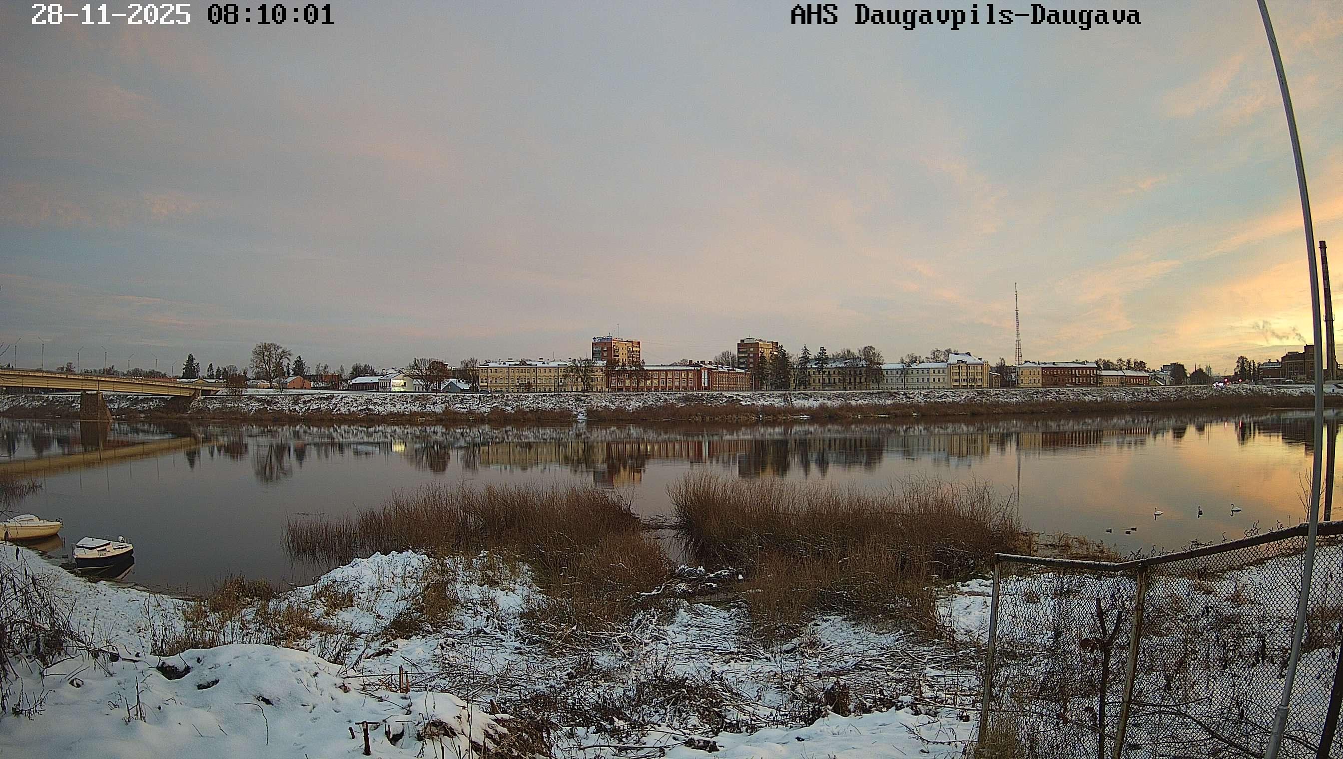 Daugava pie Daugavpils, 28.11.2025.