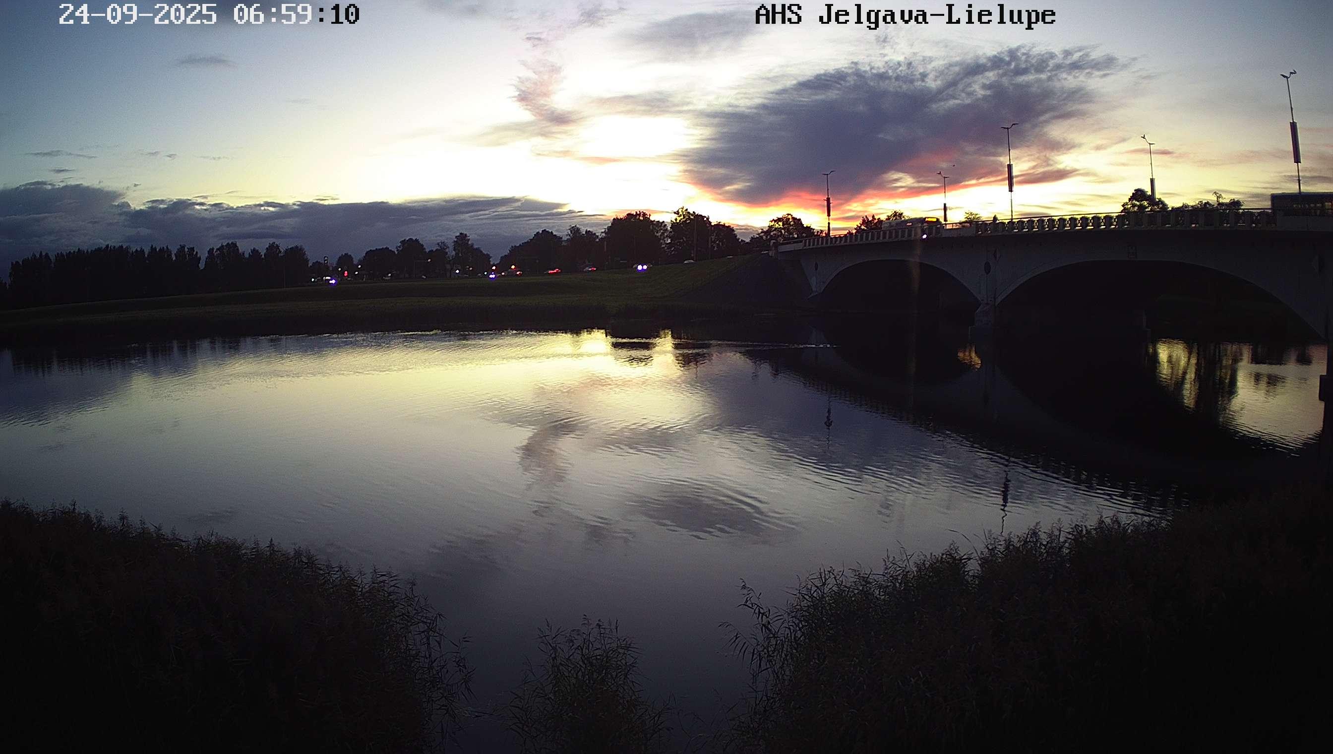Lielupe pie Jelgavas, 24.09.2025.