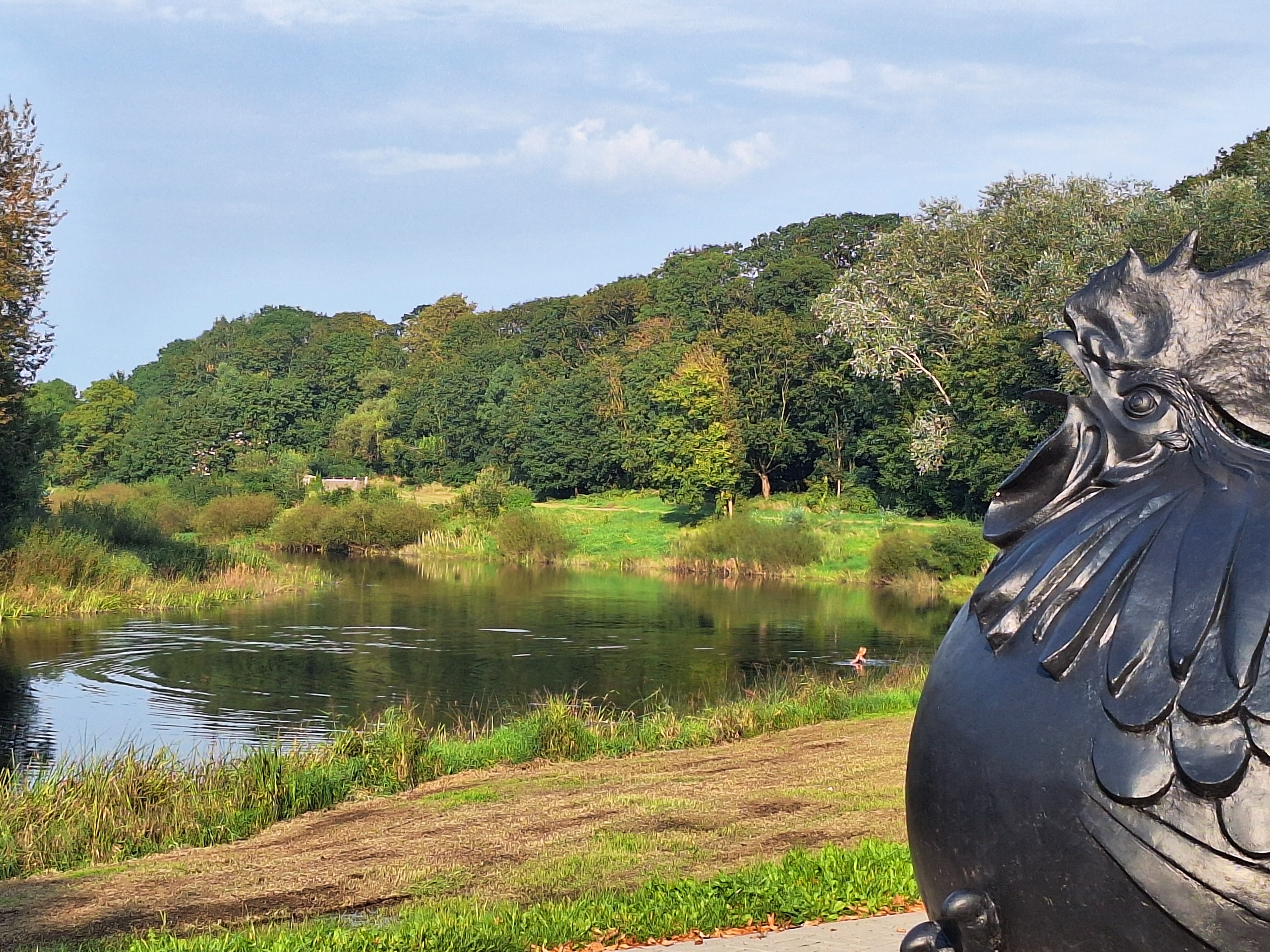 Mēmele pie Bauskas, 06.09.2025. Foto: L. Klints.