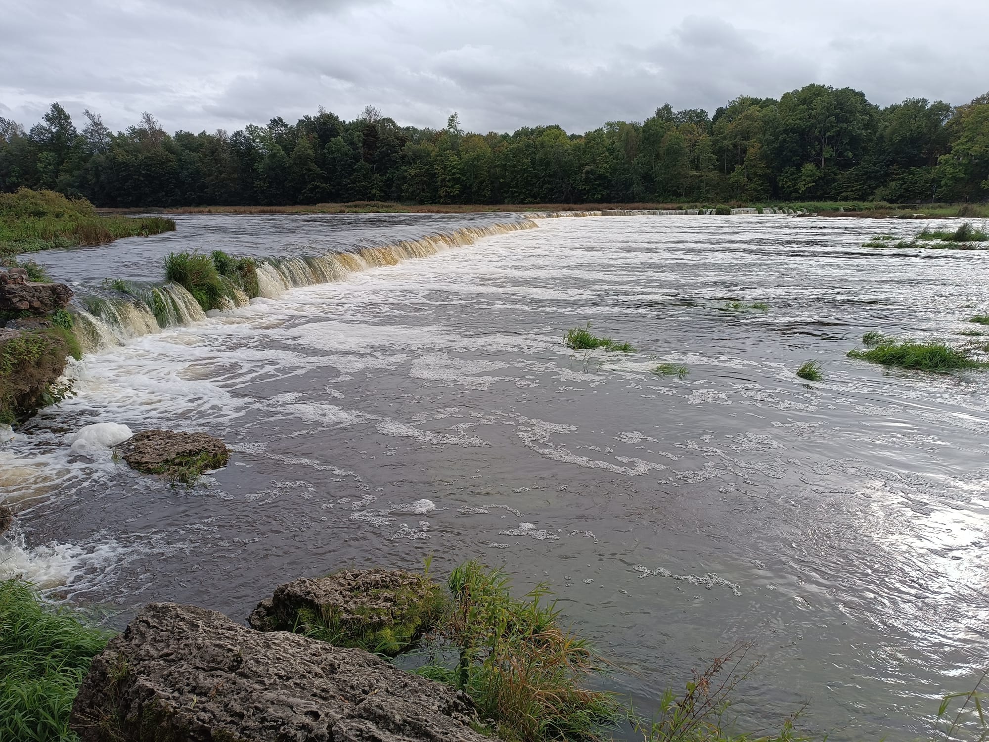 Venta pie Kuldīgas, 18.09.2025. Foto: G. Klints.