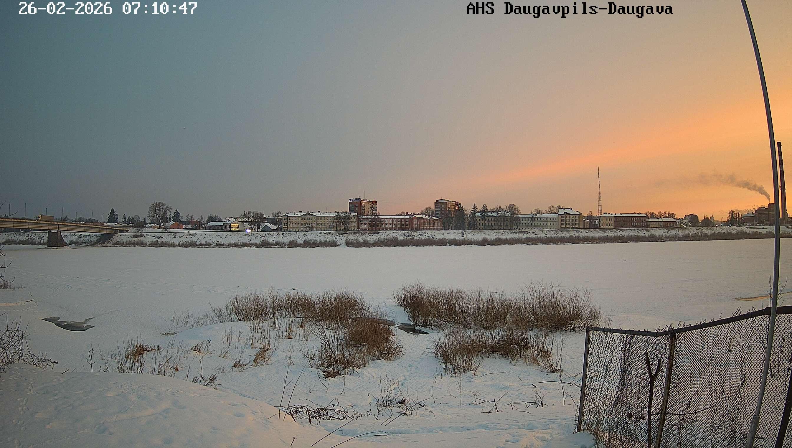 Daugava pie Daugavpils, 26.02.2026. 