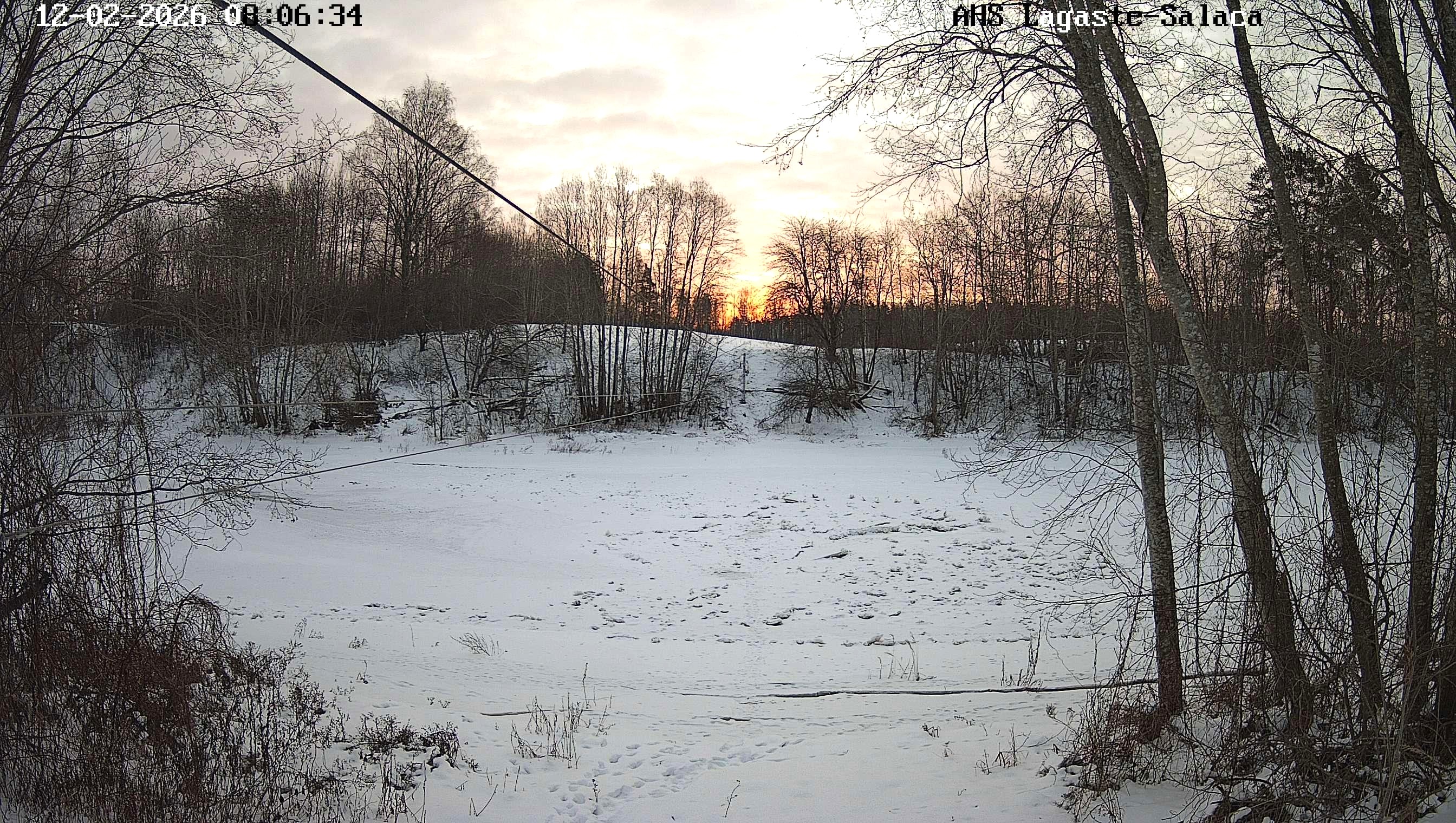 Salaca pie Lagastes, 12.02.2026. 