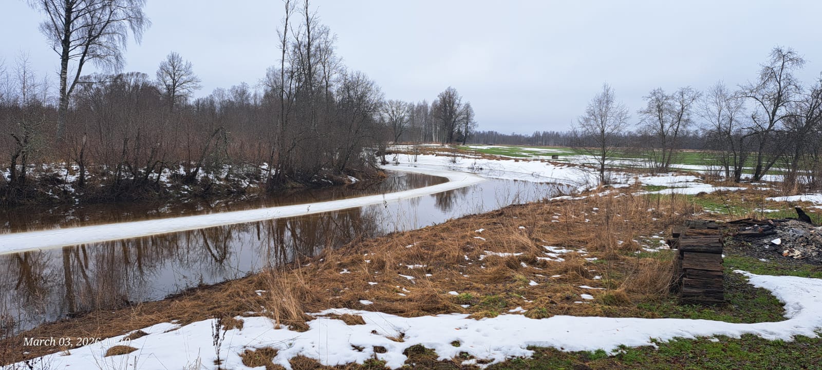 Rūja pie Vilnīšiem, 03.03.2025. Foto: V. Kučinskis.