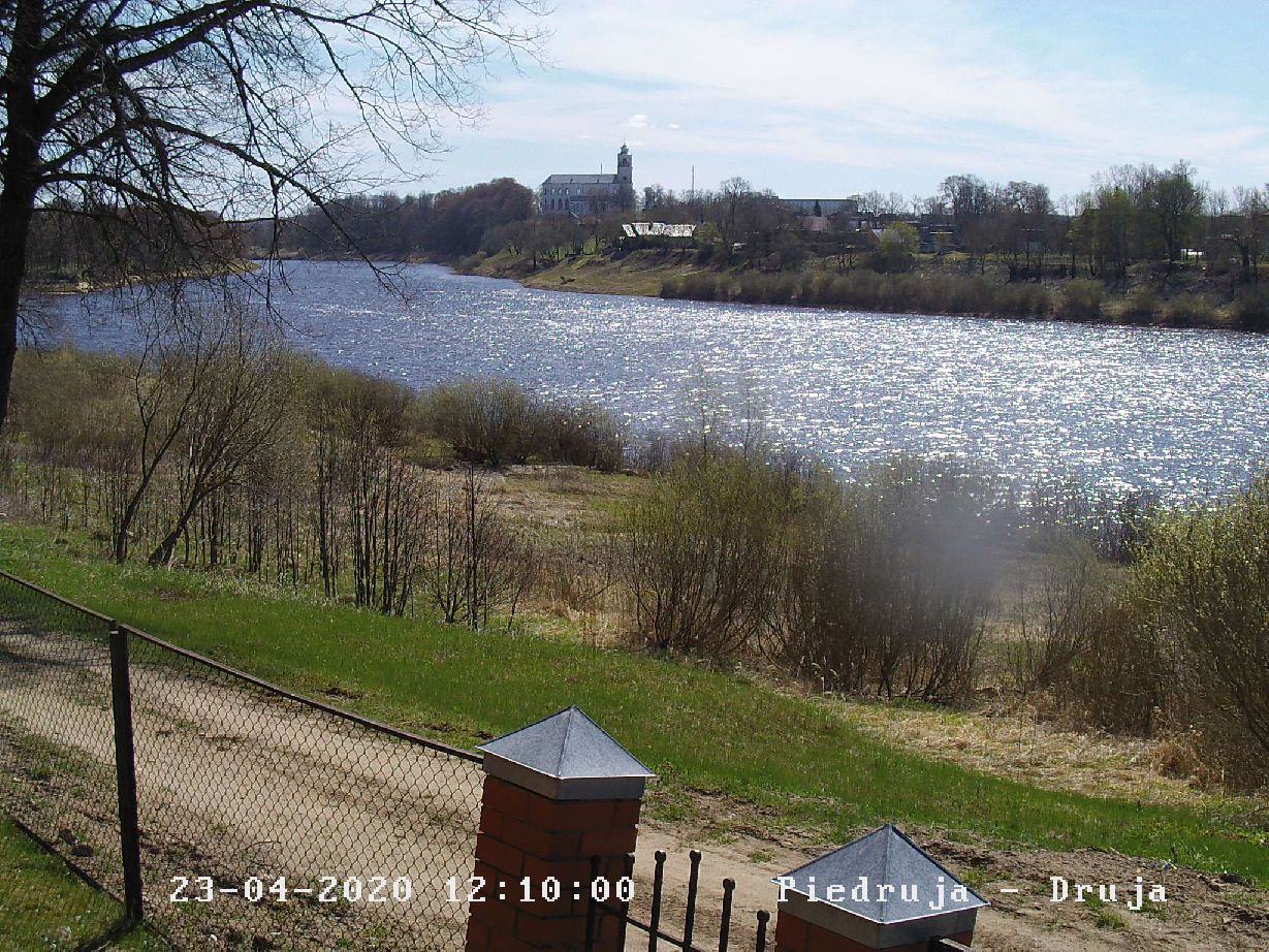 Daugava pie Piedrujas, 23.04.2020.