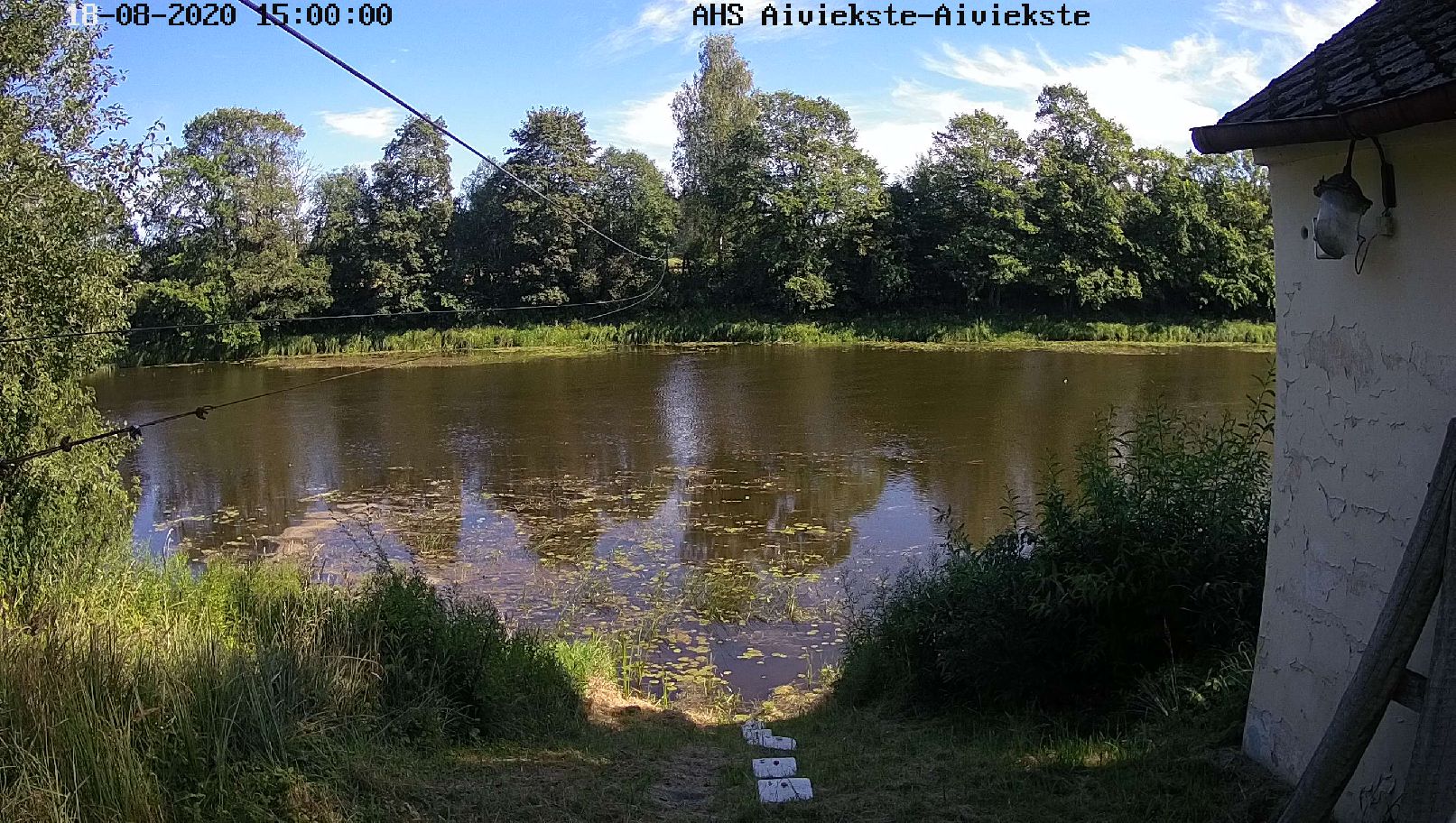 Aiviekste pie Aiviekstes HES, 18.08.2020.