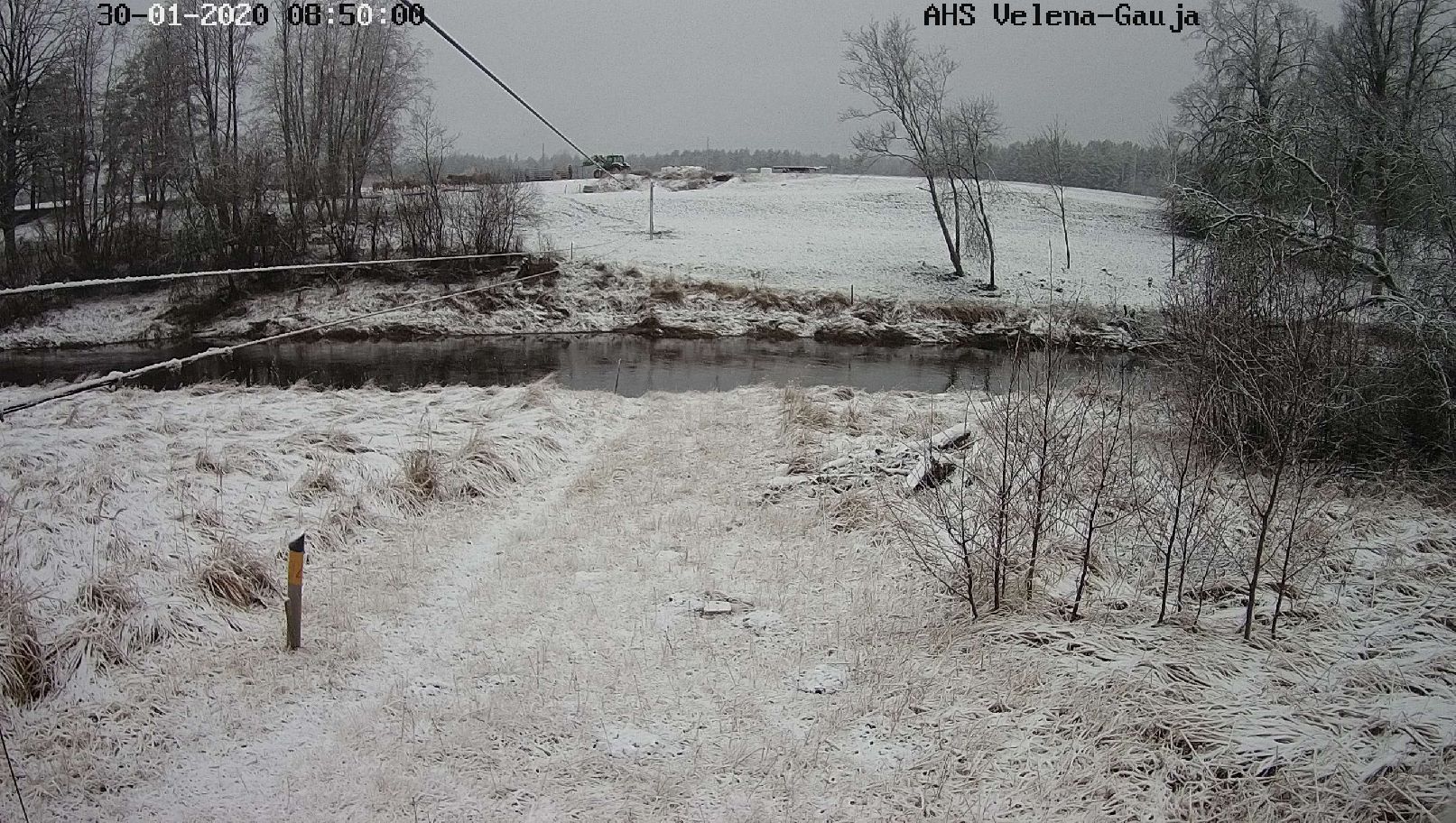 Gauja pie Velēnas, 30.01.2020.