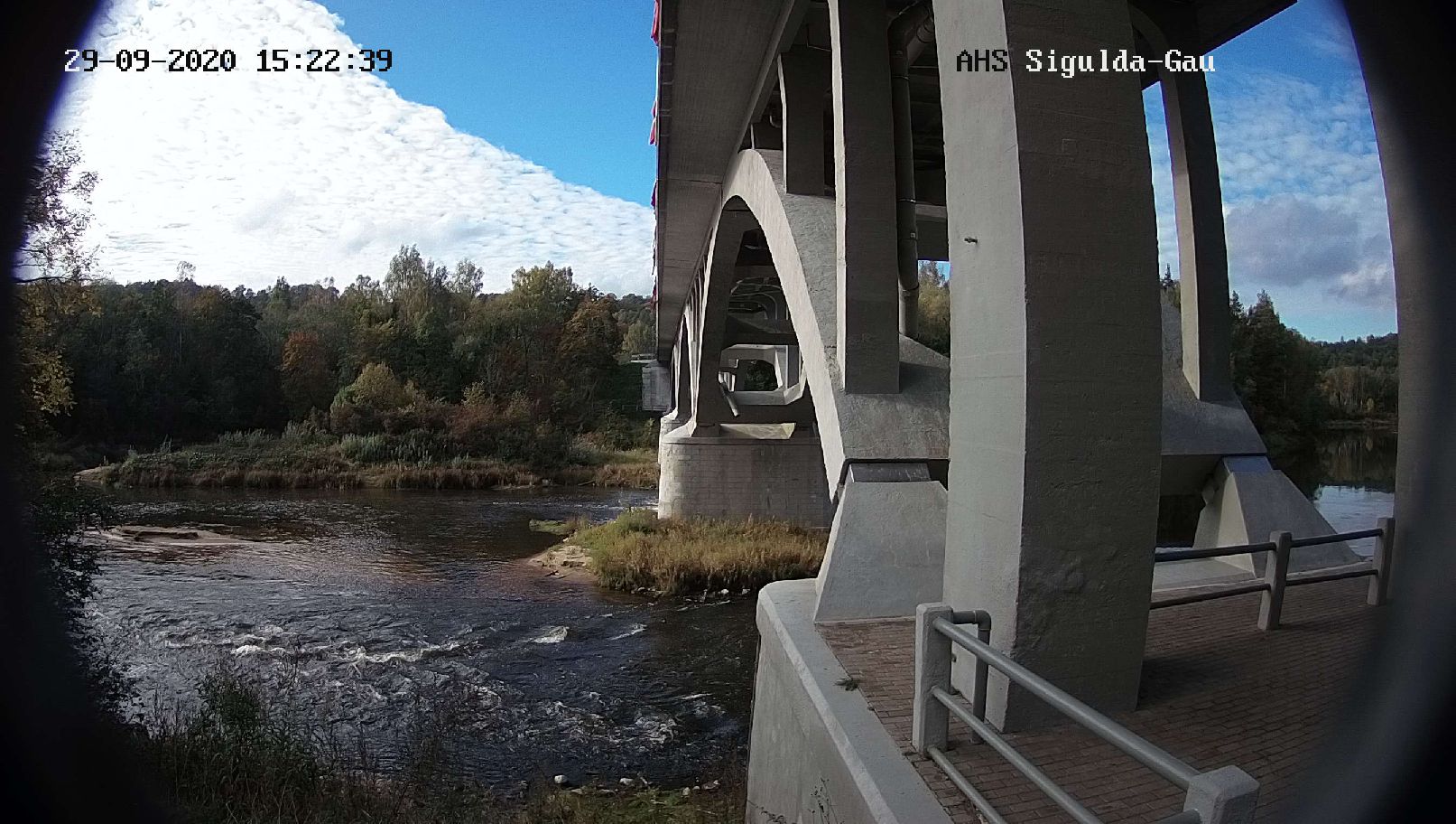Gauja pie Siguldas, 29.09.2020.