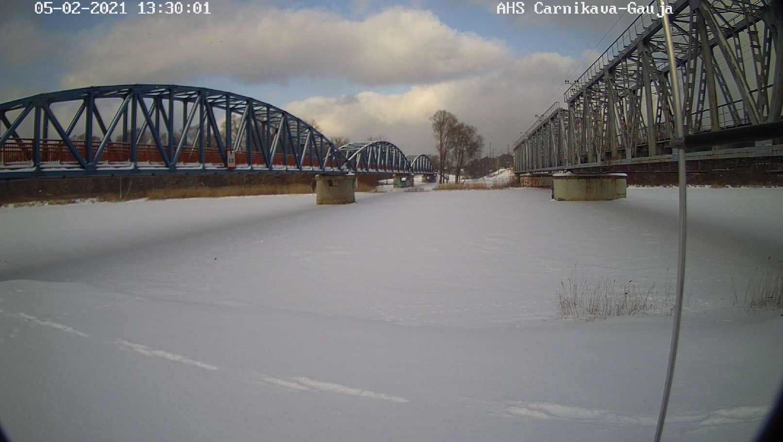 Gauja pie Carnikavas, 05.02.2021.