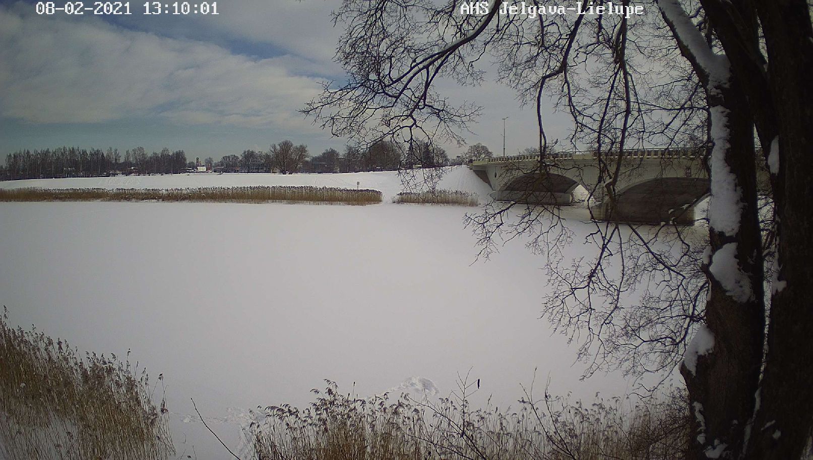 Lielupe pie Jelgavas, 08.02.2021.