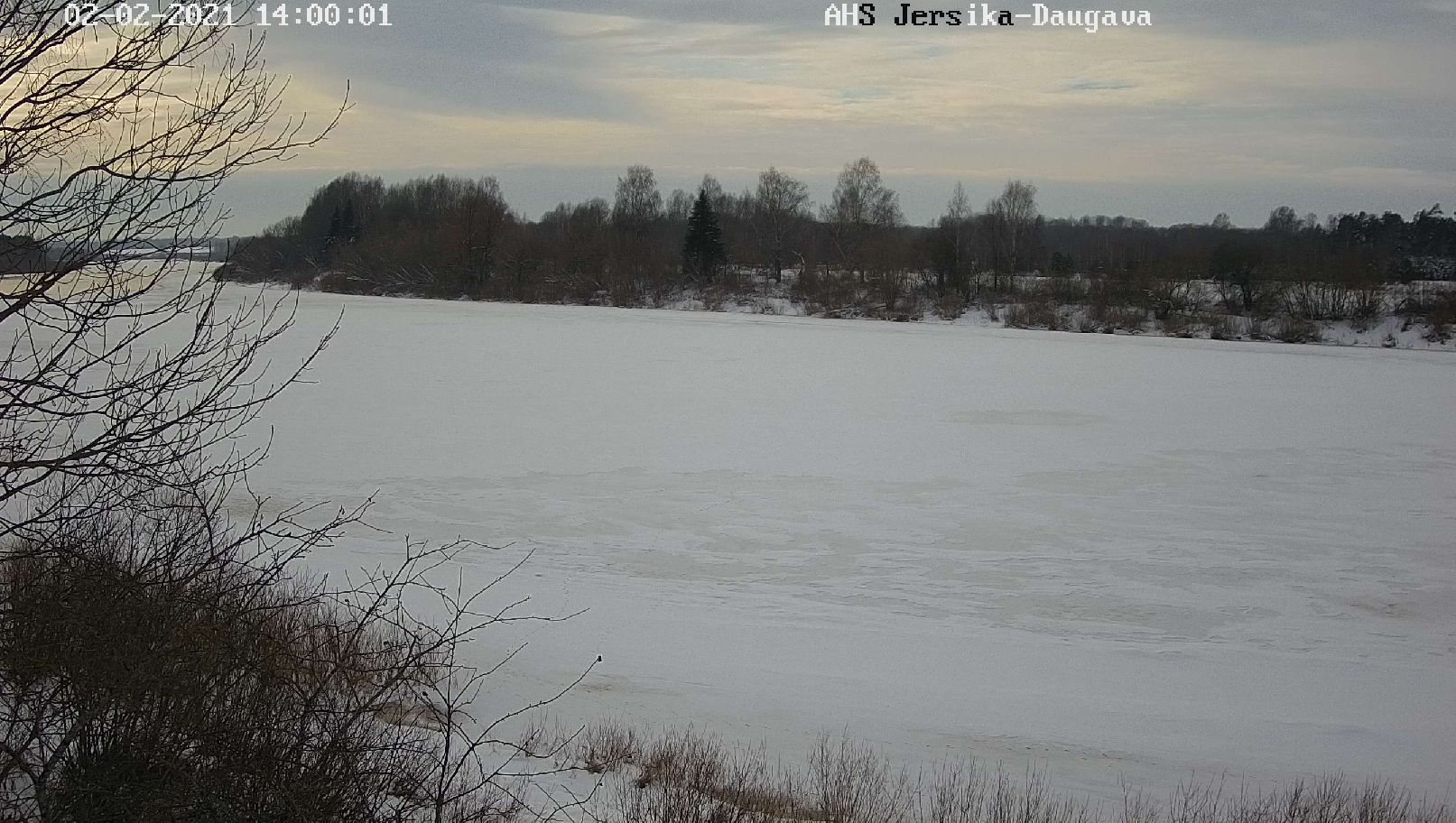 Daugava pie Jersikas, 02.02.2021.
