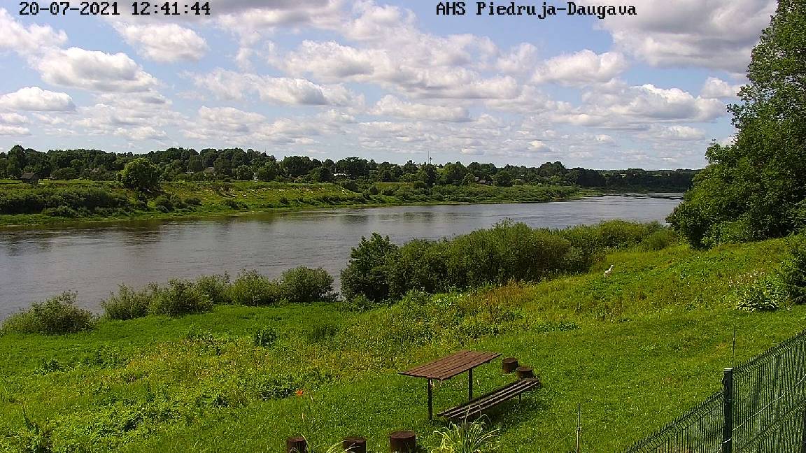 Daugava pie Piedrujas, 20.07.2021.